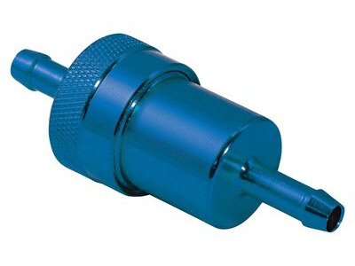 BIKE IT Original Anodised Blue 6mm Fuel Filter