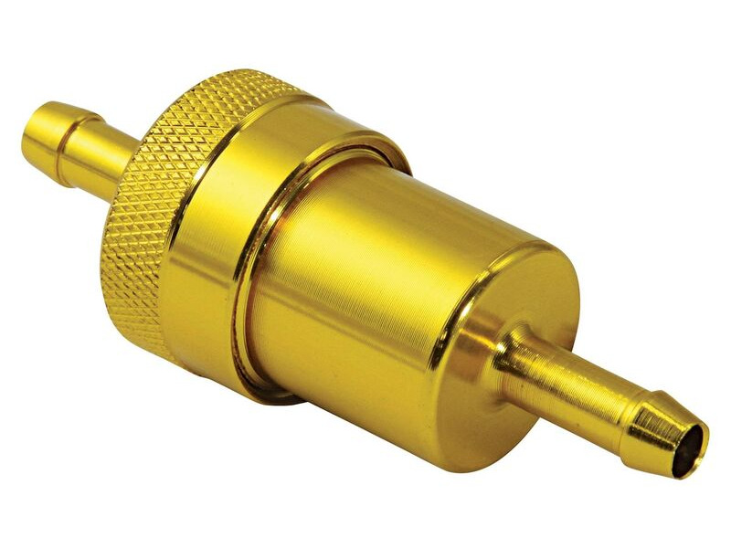 BIKE IT Original Anodised Gold 6mm Fuel Filter click to zoom image