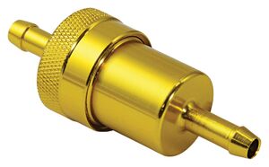 BIKE IT Original Anodised Gold 6mm Fuel Filter 