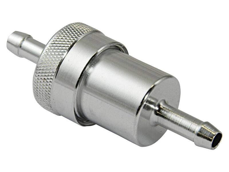 BIKE IT Original Chrome 6mm Fuel Filter click to zoom image