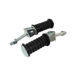 BIKE IT Universal Footpegs 10mm Bolt On 