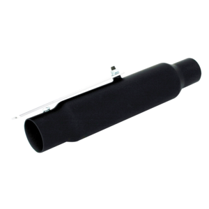 BIKE IT Universal Silencer Shorty Matt Black 