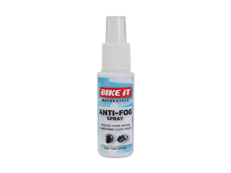 BIKE IT Anti-Fog Visor Solution 75ml click to zoom image