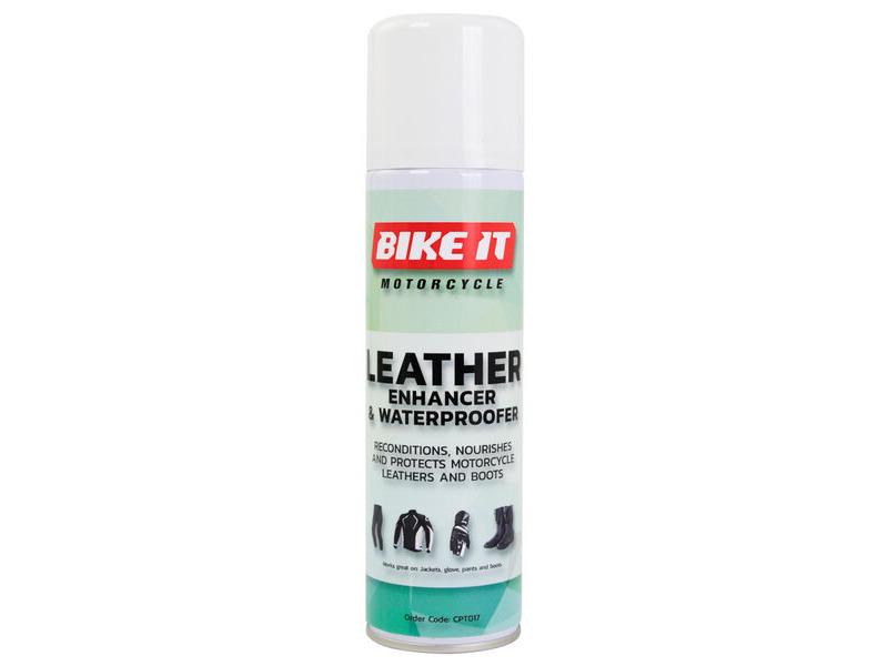 BIKE IT Leather Enhancer And Waterproofer 250ml click to zoom image