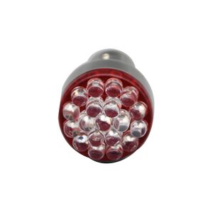 BIKE IT 12V Red LED Bulb BAY15D 