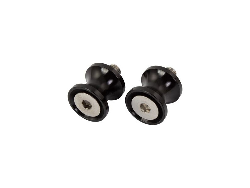 BIKE IT Black 10mm 1.5 Pitch Paddock Stand Bobbins click to zoom image