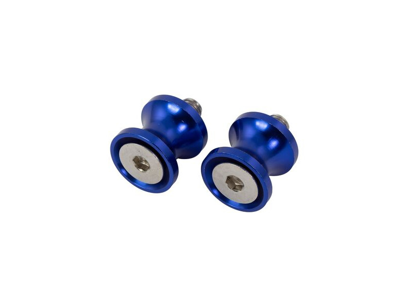 BIKE IT Blue 10mm 1.5 Pitch Paddock Stand Bobbins click to zoom image