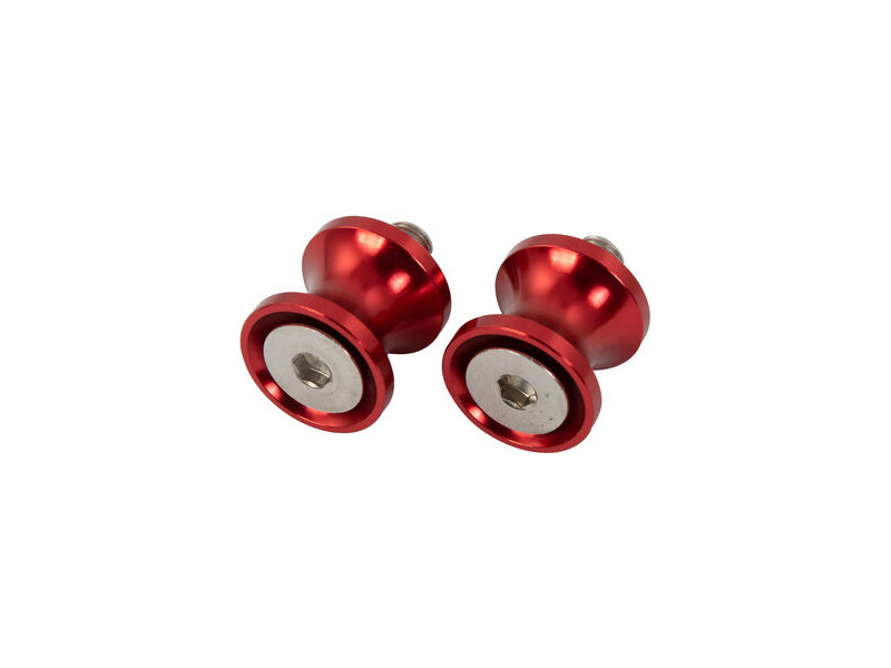 BIKE IT Red 8mm 1.25 Pitch Paddock Stand Bobbins click to zoom image