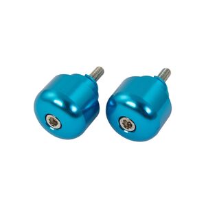 BIKE IT Alloy Honda Blue Bar End Weights 