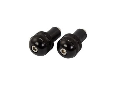 BIKE IT Black 18mm Round Bar End Weights