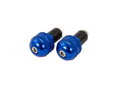 BIKE IT Blue 18mm Round Bar End Weights