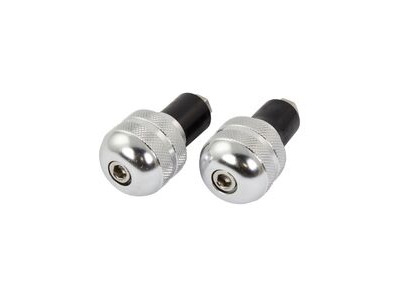 BIKE IT Chrome 18mm Round Bar End Weights