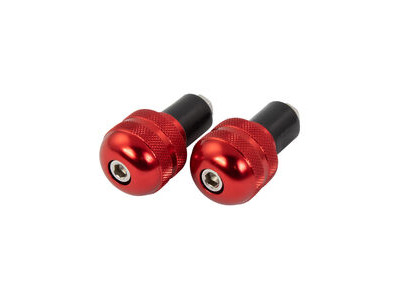 BIKE IT Red 18mm Round Bar End Weights