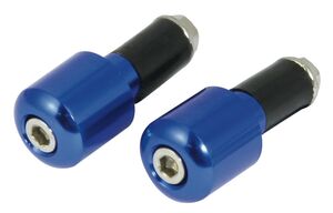 BIKE IT Blue 13mm Slim Bar End Weights 