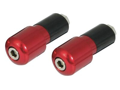 BIKE IT Red 13mm Slim Bar End Weights