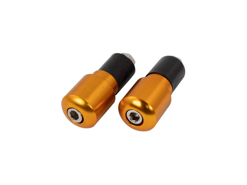 BIKE IT Gold 18mm Slim Bar End Weights click to zoom image