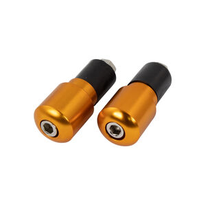 BIKE IT Gold 18mm Slim Bar End Weights 