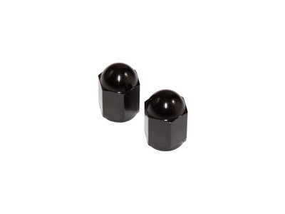 BIKE IT Hexagon Valve Caps - Black