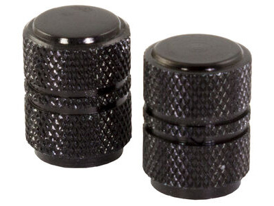 BIKE IT Round Valve Caps - Black