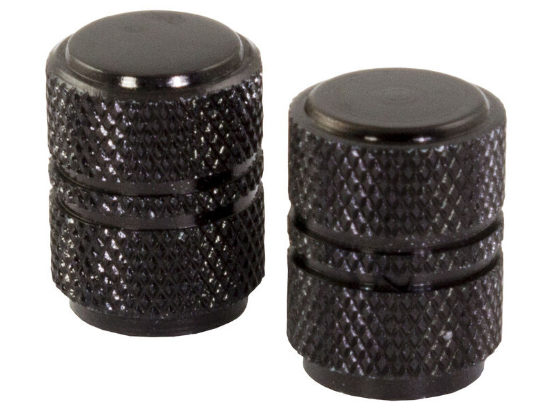 BIKE IT Round Valve Caps - Black click to zoom image