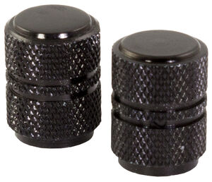 BIKE IT Round Valve Caps - Black 