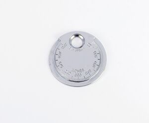 BIKE IT Spark Plug Coin Gauge 