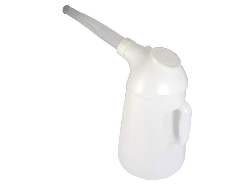 BIKE IT 5L Flexi-Spout Fuel Jug With Lid click to zoom image