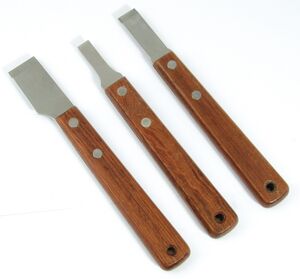 BIKE IT 3pc Knife Scraping Set 