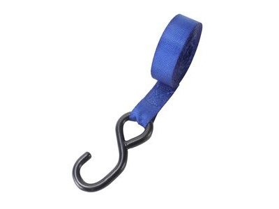 BIKE IT 2 Piece Blue Ratchet Tiedown