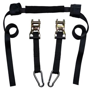 BIKE IT Ratchet Handlebar Top-Strap Transit Tie Down Straps click to zoom image