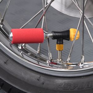 BIKE IT CO<sub>2</sub> Canister Tyre Inflator Kit click to zoom image