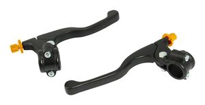 BIKE IT Lever Assembly Universal Short Black (Without Mirror Boss) 