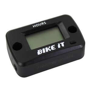 BIKE IT Digital LCD Wireless Vibration Hour Meter 