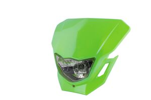 BIKE IT Universal Dart Headlight Green 12V 35/35W 