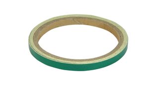 BIKE IT 7mm Green Reflective Wheel/Body Stripes 