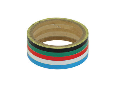 BIKE IT Pack Of 5 7mm Reflective Wheel / Body Stripes - Mixed Colours