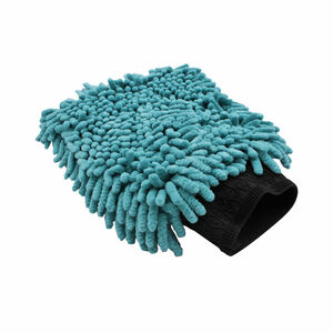 BIKE IT BikeTek 2-IN-1 Long-Pile Chenille & Sponge Wash Mit click to zoom image