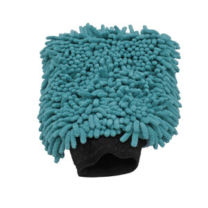 BIKE IT BikeTek 2-IN-1 Long-Pile Chenille & Sponge Wash Mit click to zoom image