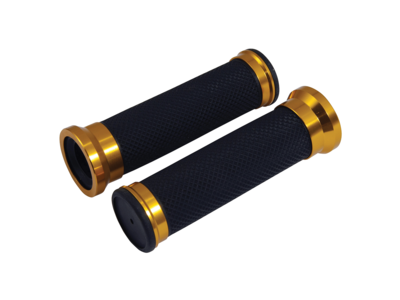 BIKE IT Grips Twin-Ring Gold 22mm