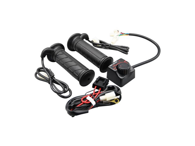 BIKE IT Adjustable Heated Grips With Temperature Control click to zoom image