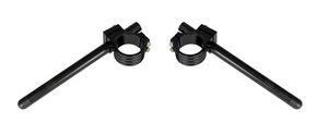 BIKE IT 53mm Black Clip-On Bar Kit 