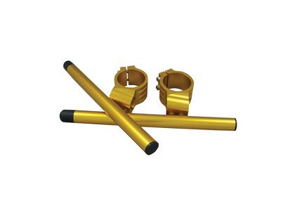 BIKE IT 41mm Gold Clip-On Bar Kit