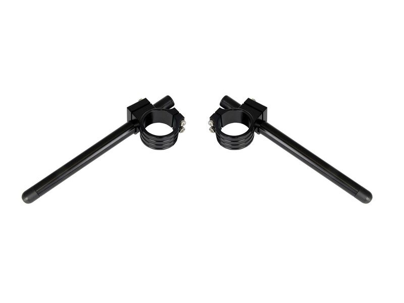 BIKE IT 46mm Black Clip-On Bar Kit click to zoom image