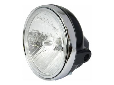 BIKE IT Headlight Universal 7" Round Black