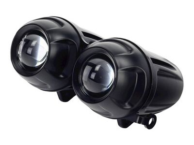 BIKE IT Twin-Round Dominator-2 Projector Headlight H1 Right Dip