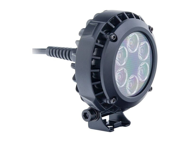 BIKE IT Universal 4" Round High Power LED Spotlight 12V 3W click to zoom image