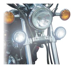 BIKE IT Universal Twin Spot Lights With Halogen Bulb H3-12V 