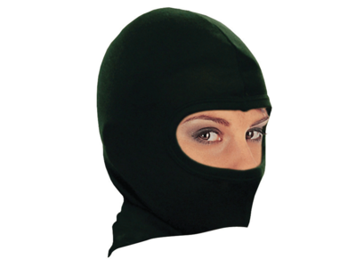 BIKE IT Black Silk Balaclava