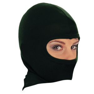 BIKE IT Black Silk Balaclava 