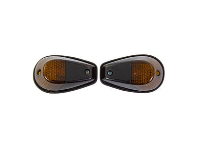 BIKE IT Original Fairing Indicators With Black Body And Smoked Lens